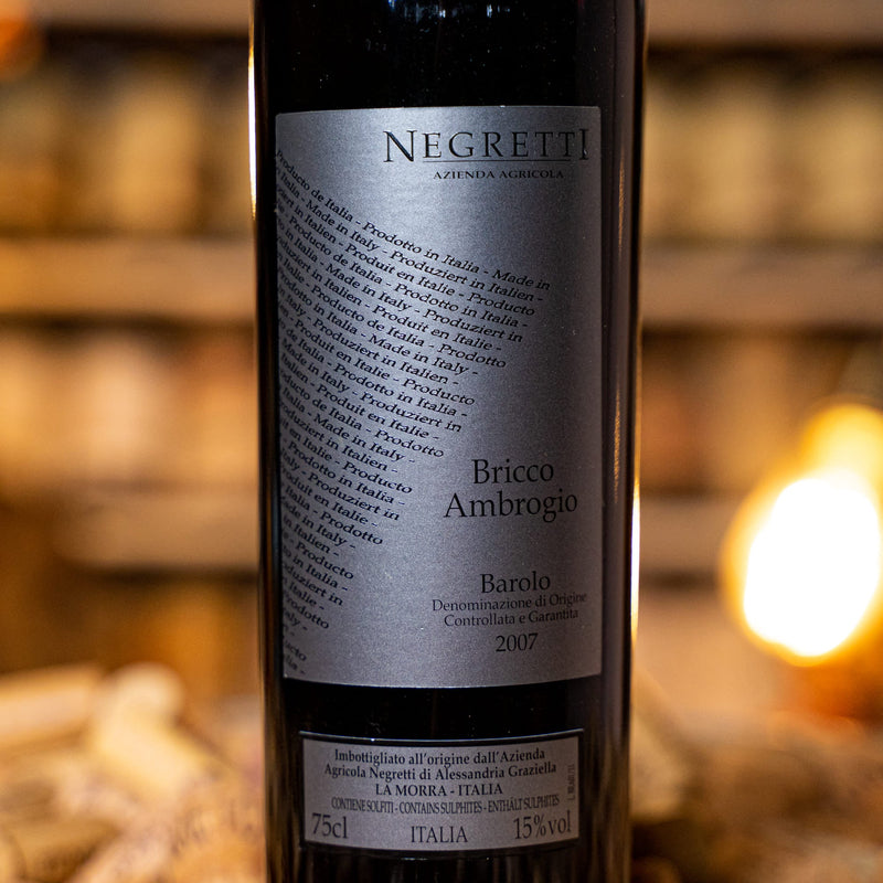 Negretti Barolo Bricco Ambrogio DOCG 2003