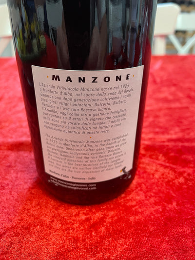 Manzone Barolo "Gramolere" Riserva DOCG 2005