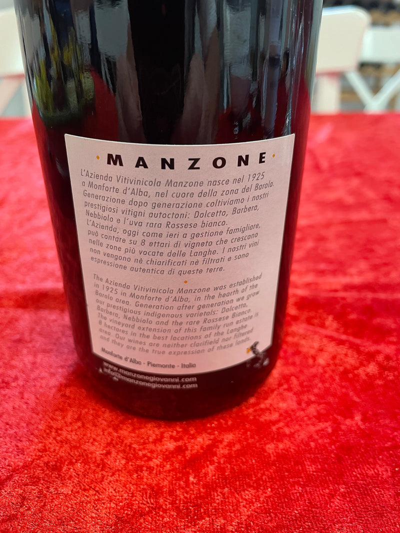 Manzone Barolo "Gramolere" Riserva DOCG 2005