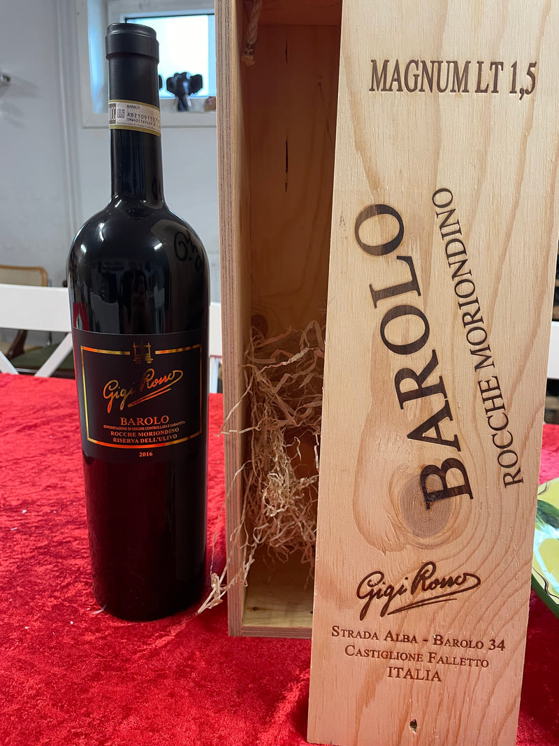 Gigi Rosso Barolo Rocche Moriondino Riserva DOCG 2016 1,5 liter