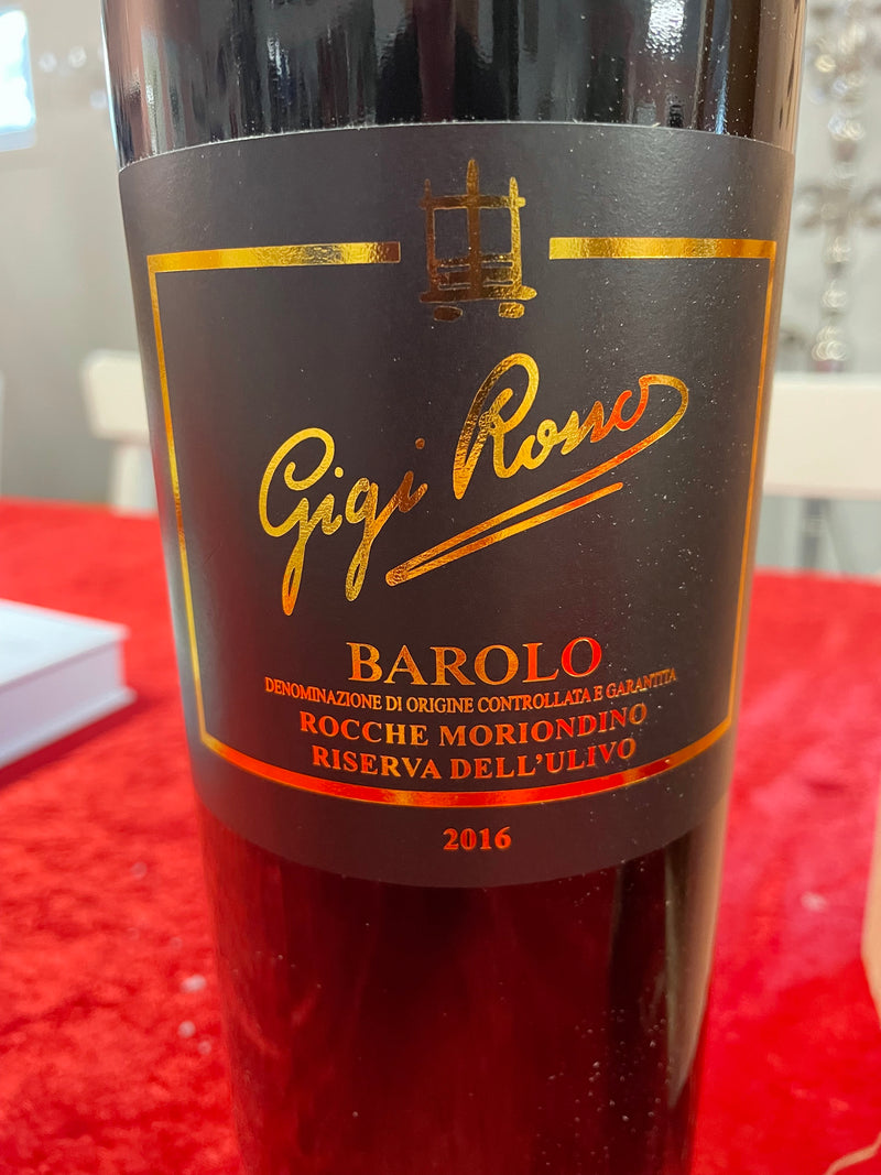 Gigi Rosso Barolo Rocche Moriondino Riserva DOCG 2016 1,5 liter